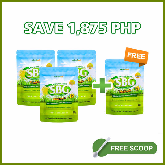 3PLUS1 Salveo Barley Grass in Trial Pack